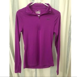 Purple Under Armour Long Sleeve Shirt XS & SMALL💜